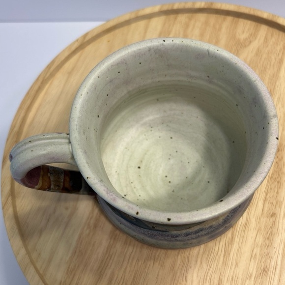 Studio Art Pottery Coffee/Soup Mug Bowl Artist Signed Swick Klickitat USA 20oz - Picture 5 of 6